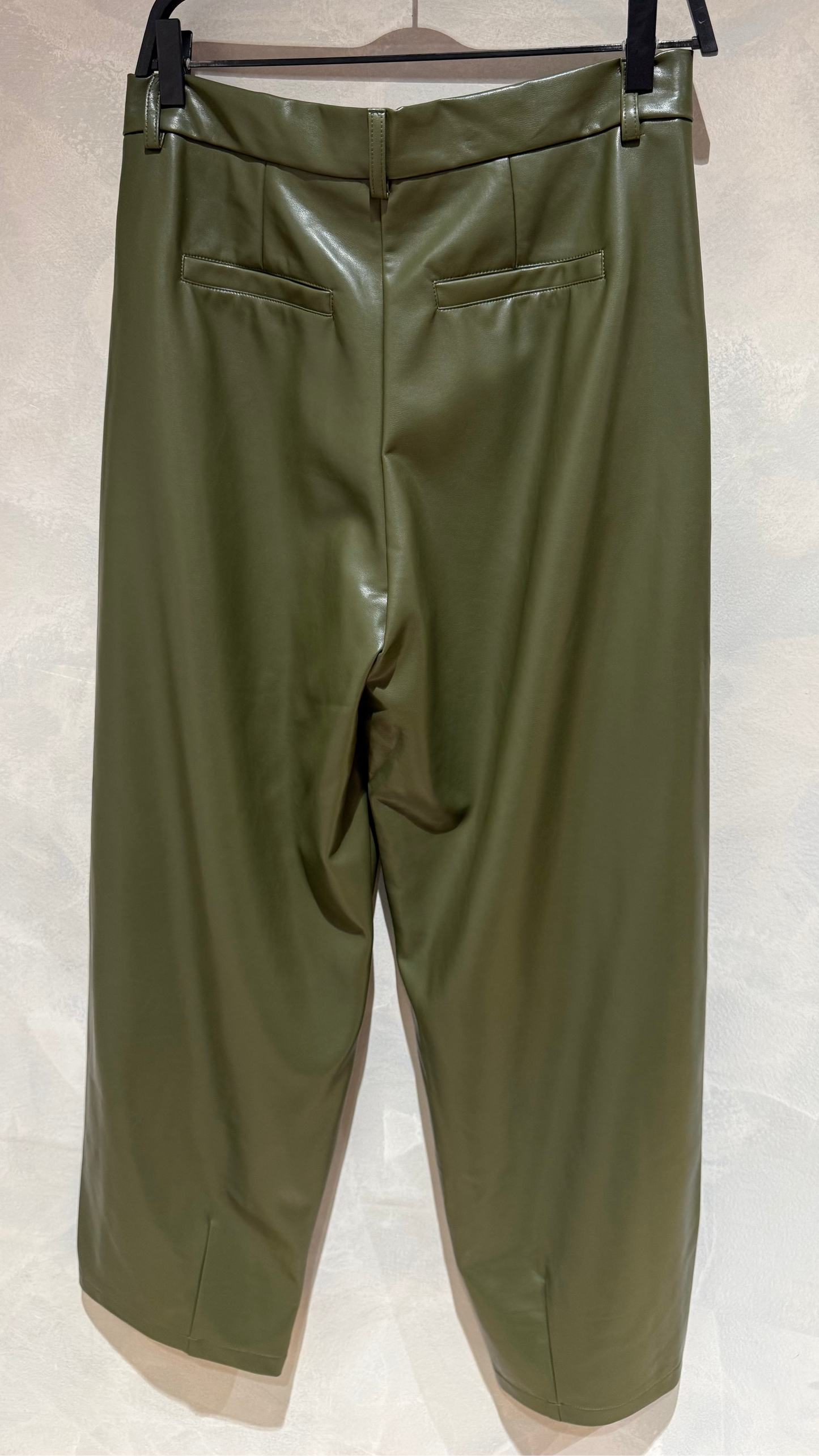 Pu pants - straight fit