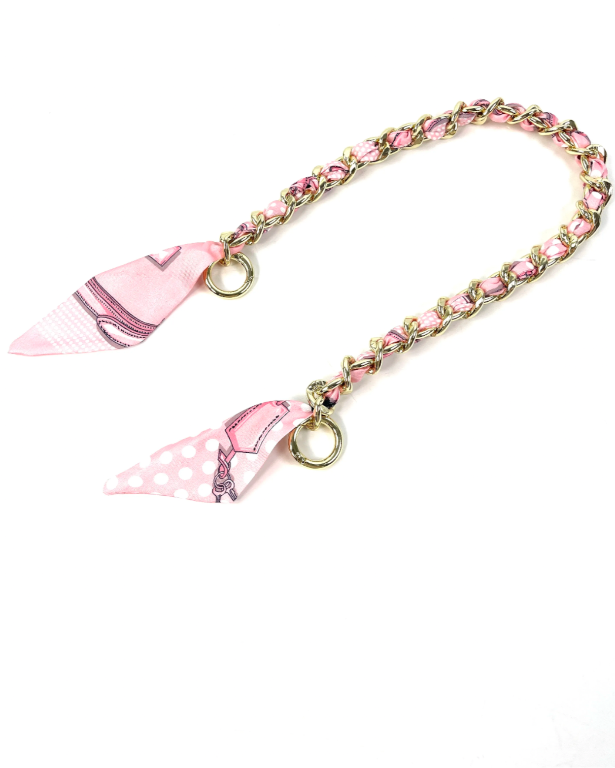 Satin chain - Roze