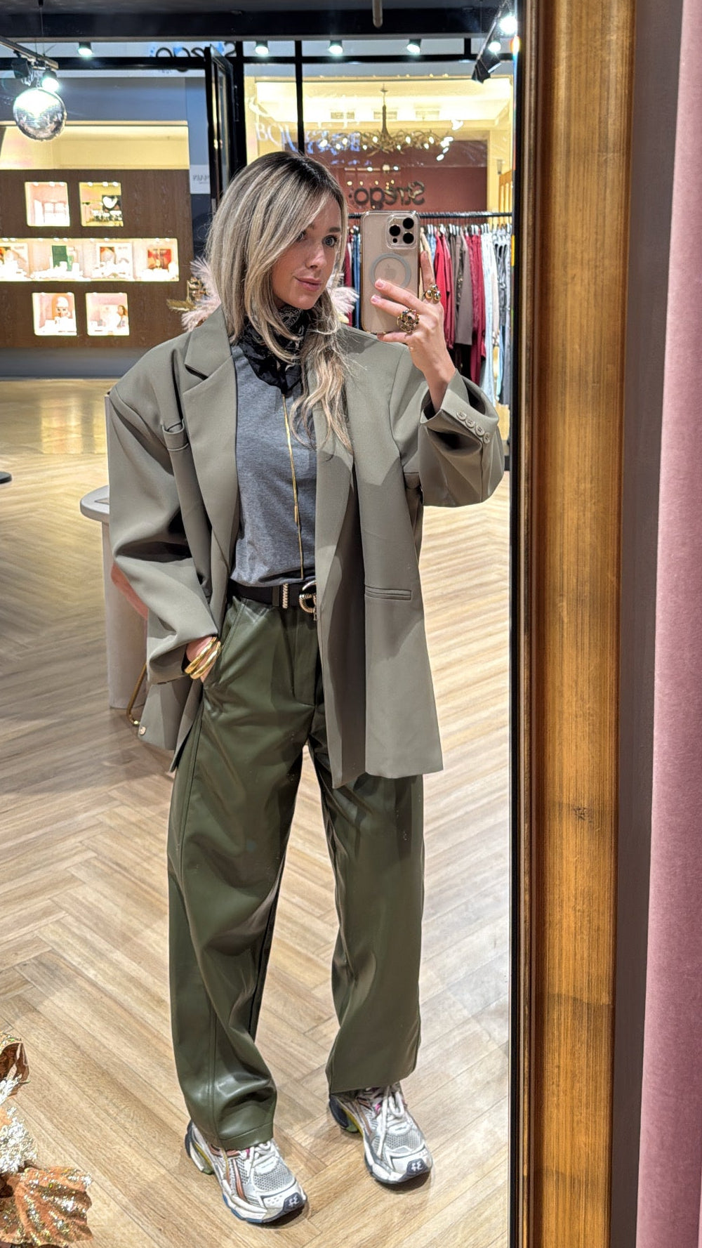 Oversized blazer -Khaki