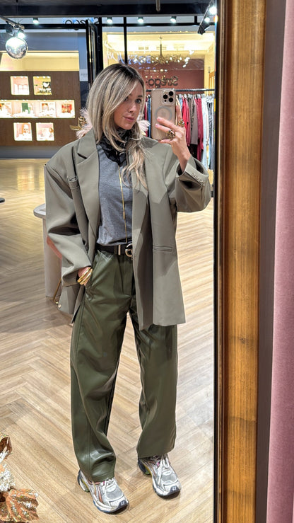 Oversized blazer -Khaki