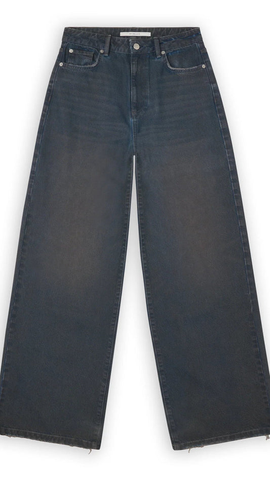 Homage - Wide leg coated jeans
