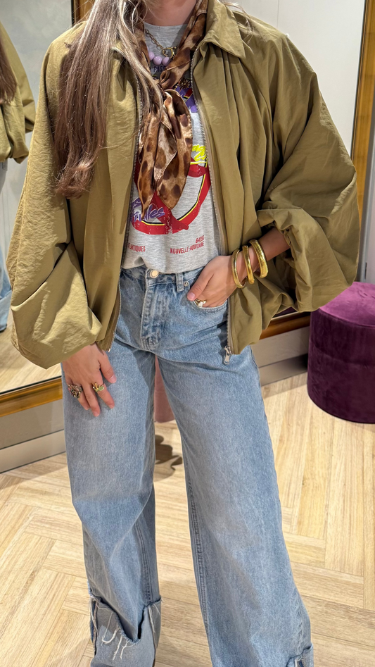 Oversized jacket - Khaki
