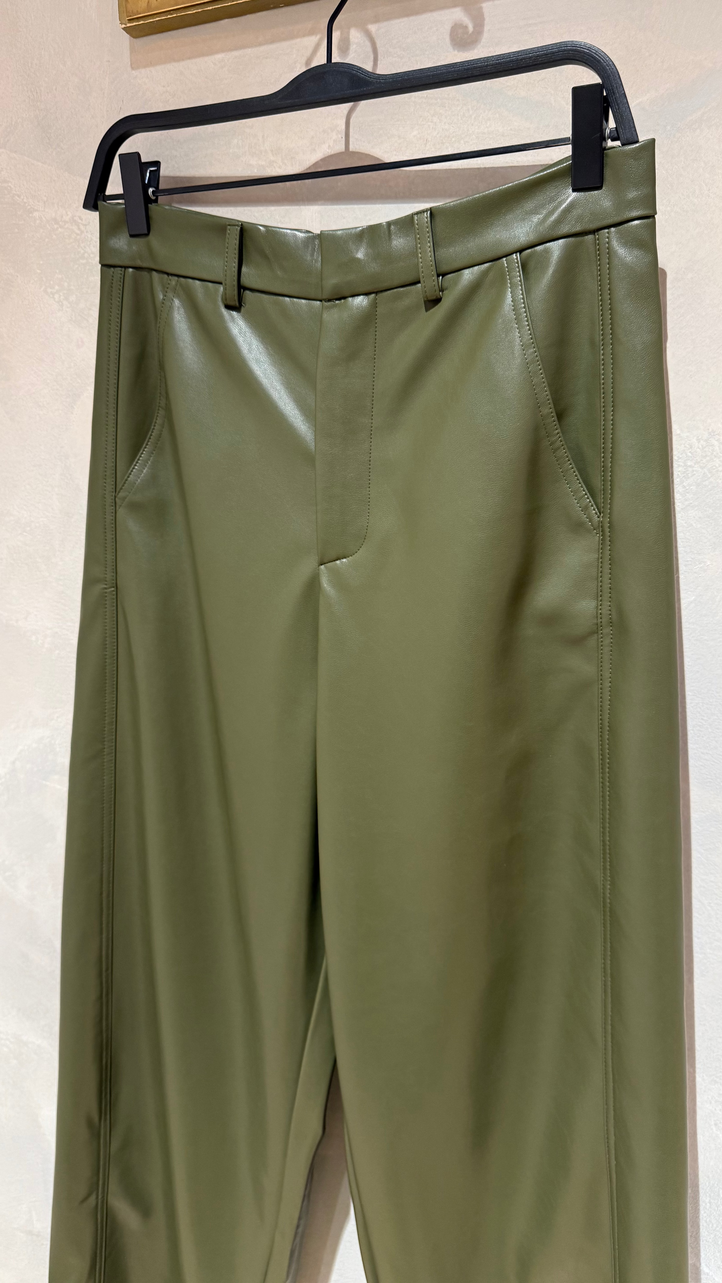 Pu pants - straight fit