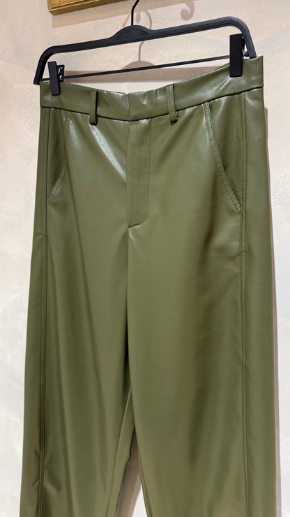 Pu pants - straight fit