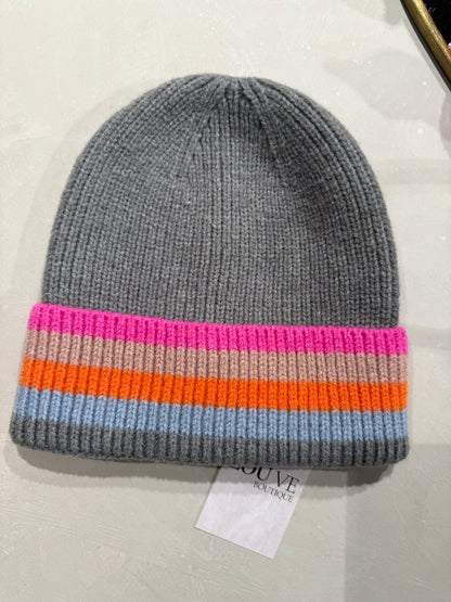 Beanie grijs