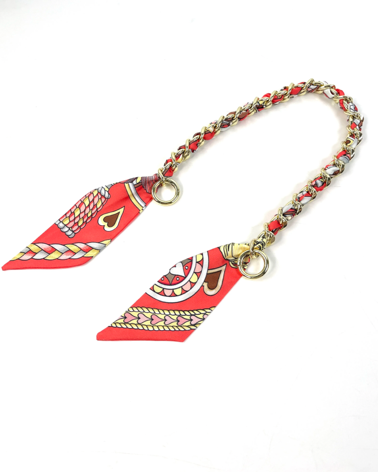 Satin chain - Rood