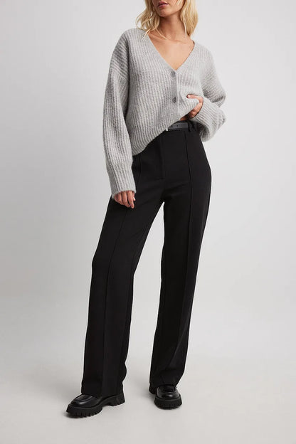 NAKD Fitted Wide Leg Suit Pants